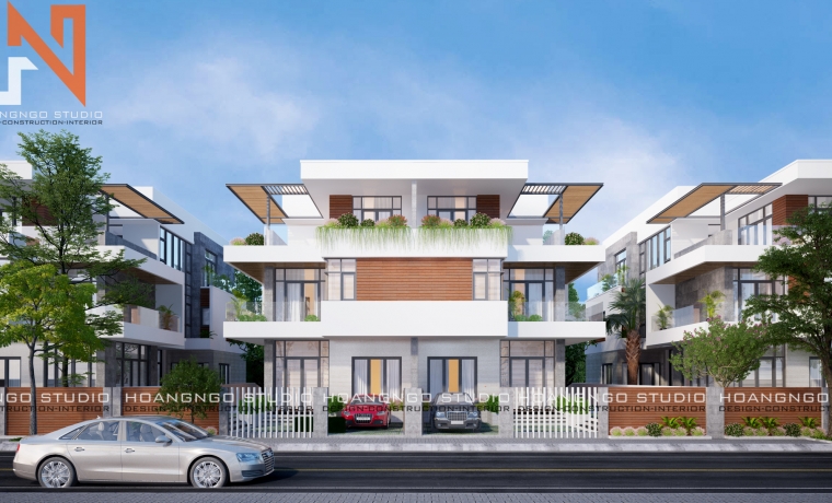 KIẾN TRÚC NHÀ LIỀN KỀ .2019